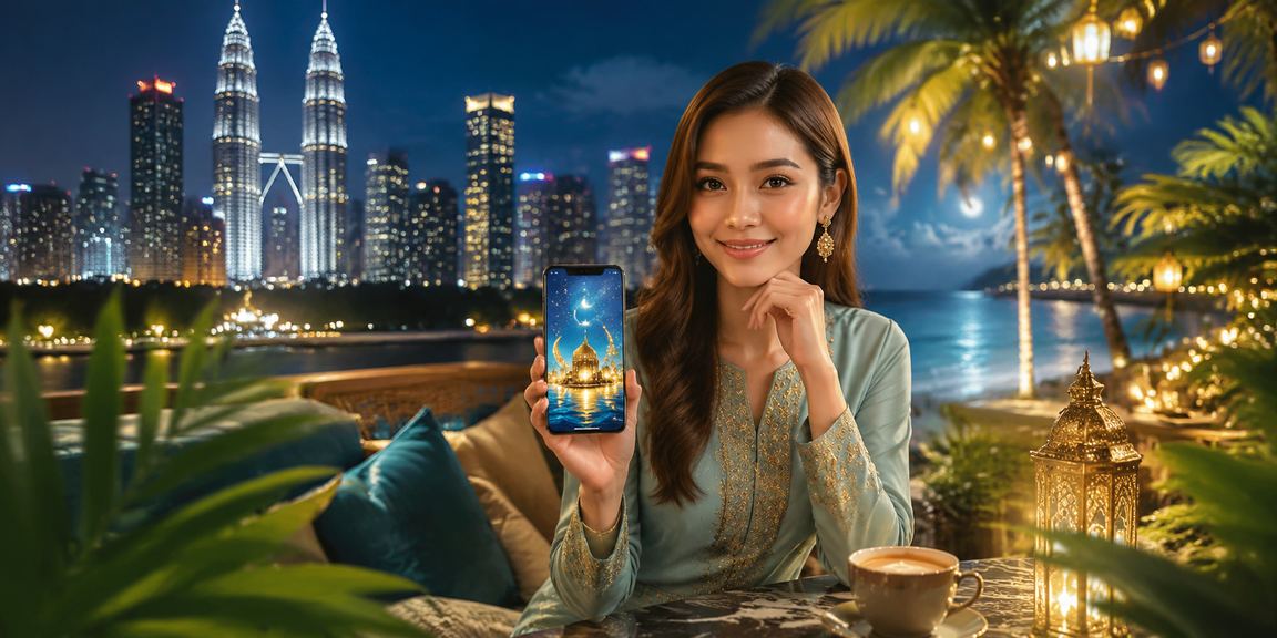 Kasino mudah alih bertema Hari Raya di Kuala Lumpur